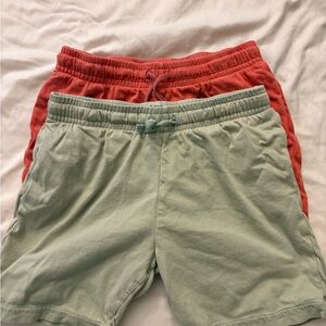 H&M boy’s Shorts - Light Green and Red